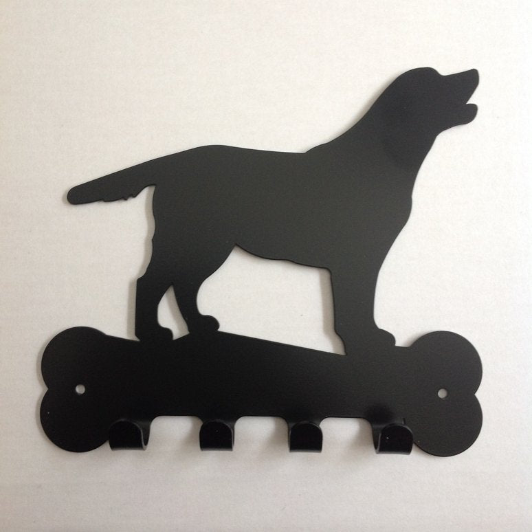 Klädkrok / Koppelkrok med motiv hund - hästmotiv