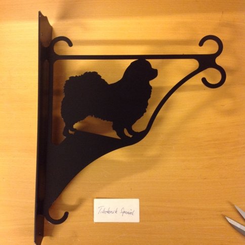Ampelhållare /blomkrukehängare Tibetansk Spaniel