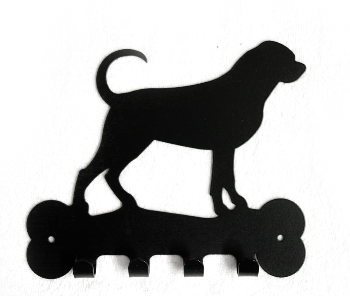 Klädkrok / Koppelkrok med motiv hund - hästmotiv