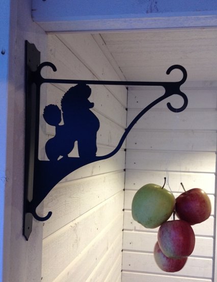 Ampelhållare /blomkrukehängare / Flower Stand / Pudel