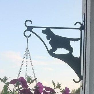 Ampelhållare/blomkrukehängare Cocker Spaniel