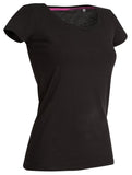 Elastan stretch T-shirt Dam modell