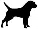 2-st  Rödvinsglas med blästrade hund motiv