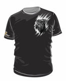 Sport T-shirt med Riesenschnauzer fotomotiv