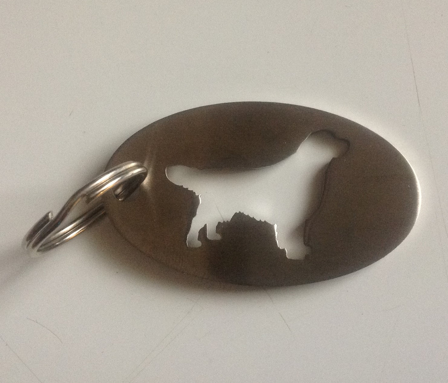 Nyckelring med motiv Golden Retriever