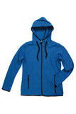 Stedman stickad fleece jacka med dragkedjefickor Dam modell