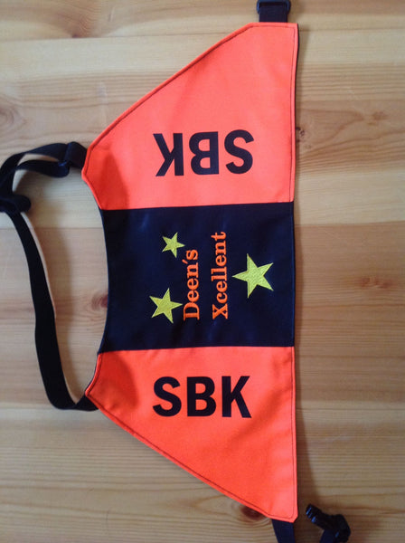 Tjänstetecken med valfri broderad text