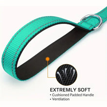 Indlæs billede til gallerivisning Hundkoppel med invävda reflextrådar