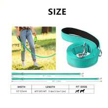 Indlæs billede til gallerivisning Hundkoppel med invävda reflextrådar