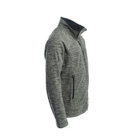 Hiker fleece jacka herr gråmelerad