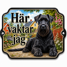 Lataa kuva gallerianäkymään, Här vaktar jag Riesenschnauzer (II)