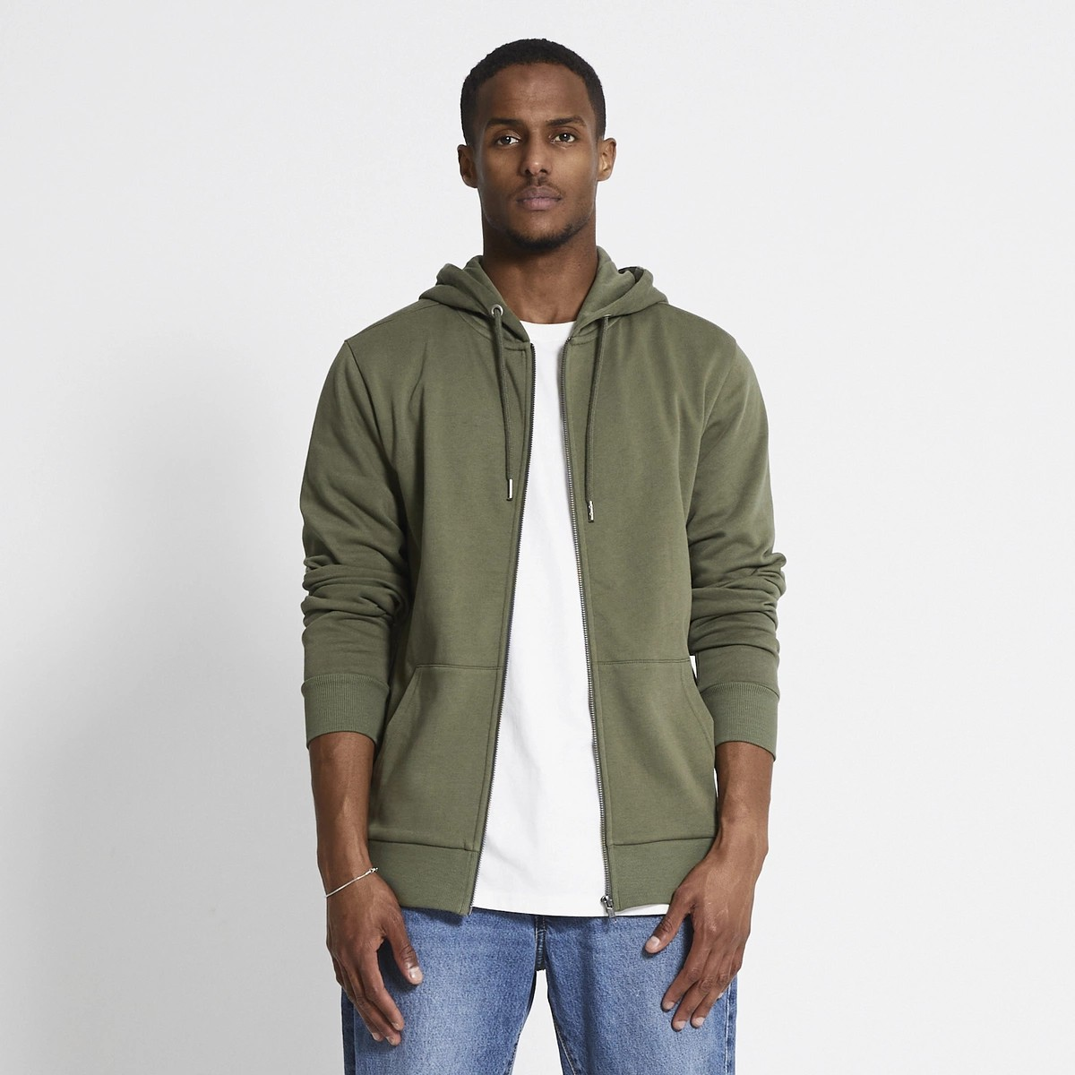 Zip Hood tröja Rocky