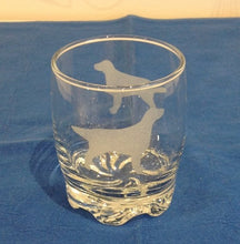 Load image into Gallery viewer, 2-st Whiskyglas med hundmotiv