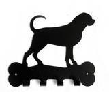 Klädkrok / Koppelkrok med motiv hund - hästmotiv