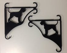 Load image into Gallery viewer, Hyllkonsoll med hundmotiv. Levereras parvis