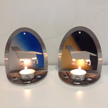 Load image into Gallery viewer, Labrador Värmeljushållare i metall