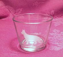 Indlæs billede til gallerivisning 2-st Värmeljushållare med schäfermotiv