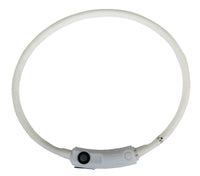 Blinkhalsband med LED till hund 25-40 cm