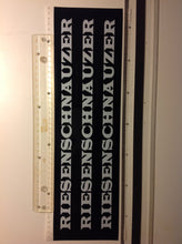 Load image into Gallery viewer, Bildekal RIESENSCHNAUZER ca 65 cm