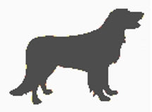 Load image into Gallery viewer, 2-st  Rödvinsglas med blästrade hund motiv