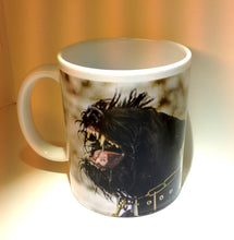 Indlæs billede til gallerivisning Porslinsmuggar med motiv Hundmotiv