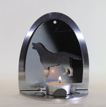 Load image into Gallery viewer, Labrador Värmeljushållare i metall