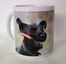 Indlæs billede til gallerivisning Porslinsmuggar med motiv Hundmotiv